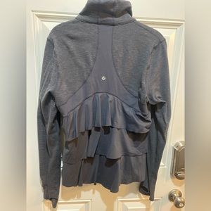 Lululemon ruffle back jacket